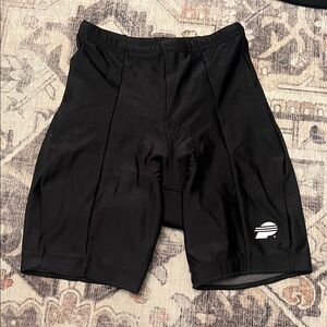 Women's Black Biking Shorts